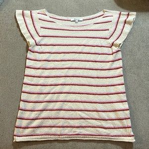 Madewell Striped Knit Blouse